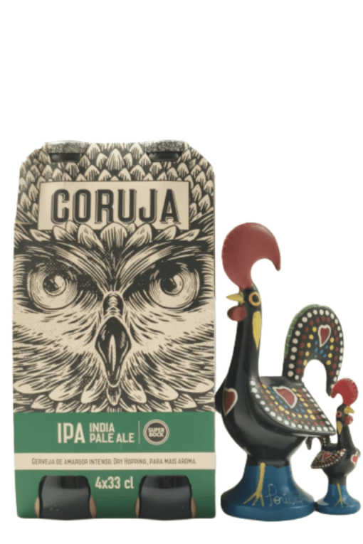 Super Bock Coruja - India Pale Ale (IPA) | 4x33cl | SaboresDePortugal.nl
