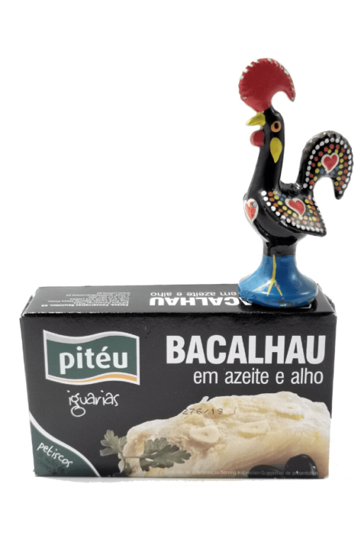 Pitéu - Bacalhau em azeite e alho | Bakkeljauw in olijfolie met knoflook | SaboresDePortugal.nl