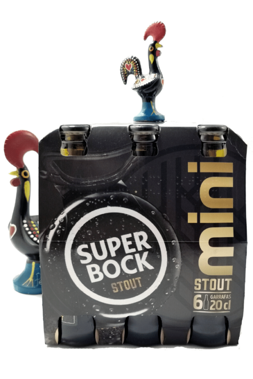 Super Bock - Stout | 6x20cl | SaboresDePortugal.nl