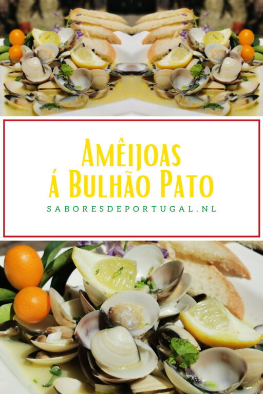 Amêijoas á Bulhão Pato - Venusschelpen op zijn allerlekkerst | SaboresDePortugal.nl
