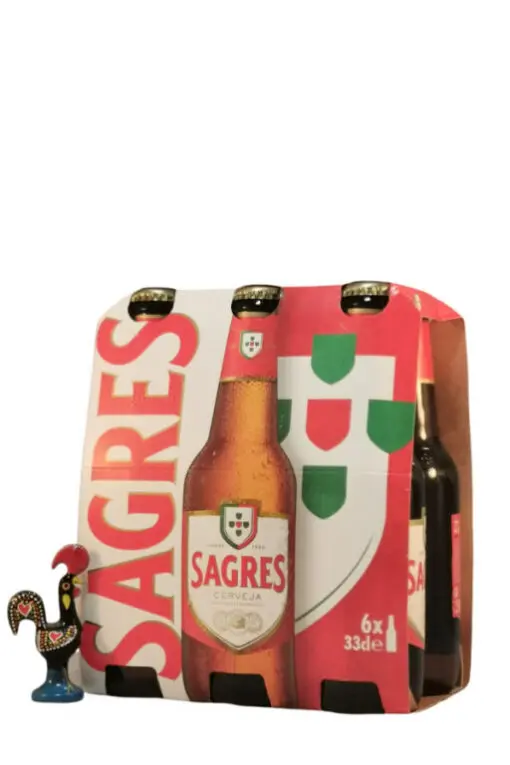 Sagres - Sagres 33cl (6 x 33cl) | SaboresDePortugal.nl