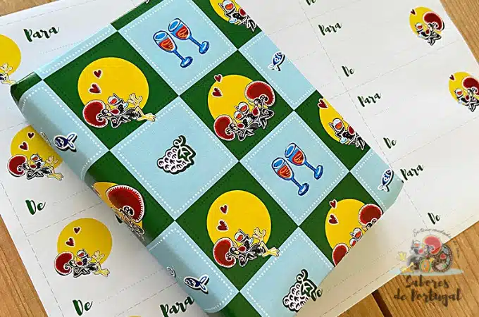 Printbaar cadeaupapier en cadeaulabels | SaboresDePortugal.nl Printbaar cadeaupapier en cadeaulabels | SaboresDePortugal.nl
