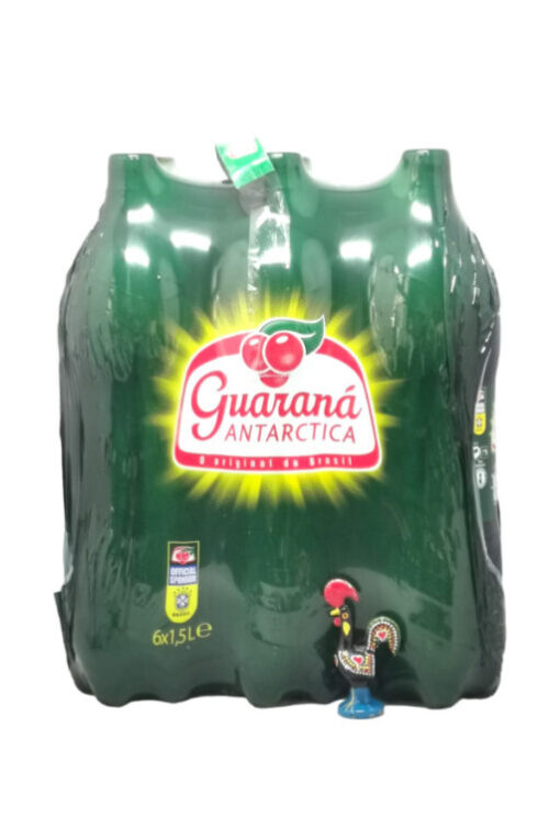 Guarana Antarctica | Fles 1.5L 6-pack | SaboresDePortugal.nl