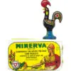 Minerva - Sardinhas em Azeite Picante com Pickles | Sardines in Pittige Olie met Zuurgoed | 120gr | SaboresDePortugal.nl