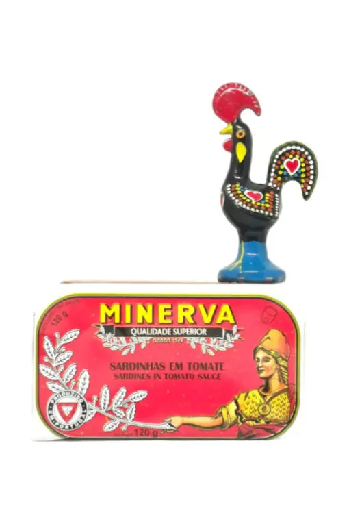 Minerva - Sardinhas em Tomate | Sardines in Tomatensaus | 120gr | SaboresDePortugal.nl