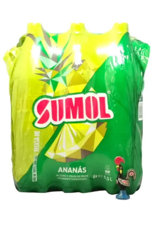 Sumol Ananás | Ananas 1.5 liter 6-pack | SaboresDePortugal.nl