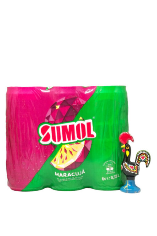 Sumol Maracujá | Passievrucht Blik 33cl (6 stuks) | SaboresDePortugal.nl