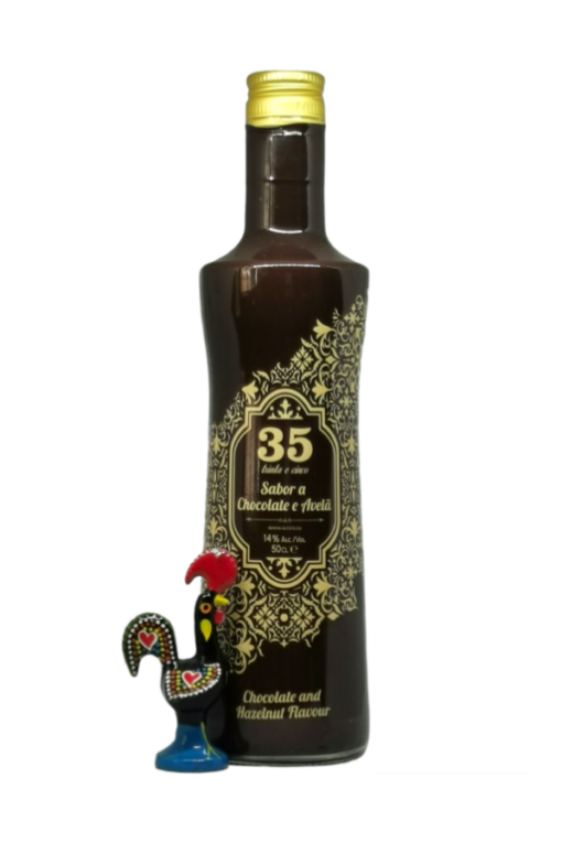 Licor 35 - Chocolade & Hazelnoot Likeur | 50cl | SaboresDePortugal.nl