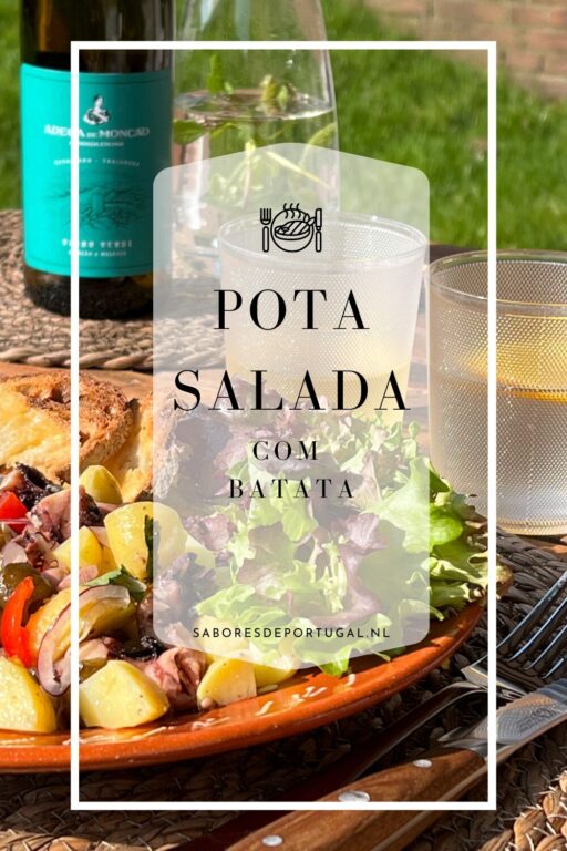 Pota salada com batata | SaboresDePortugal.nl