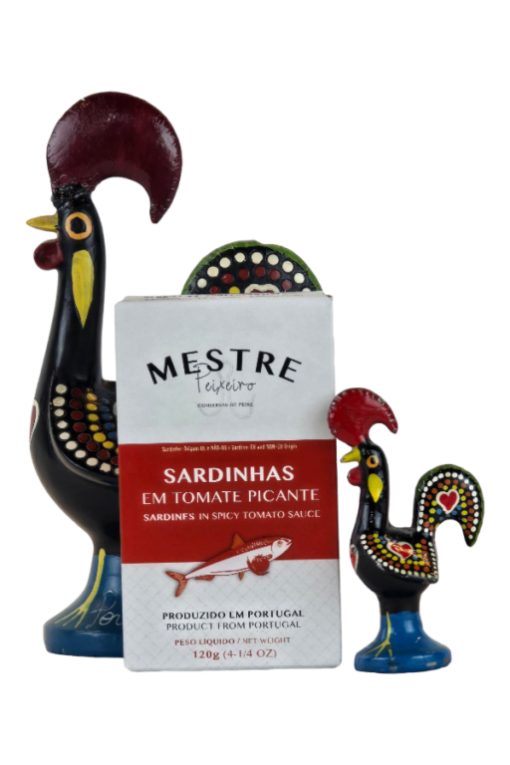 Mestre Peixeiro - Sardinhas em Tomate Picante | SaboresDePortugal.nl