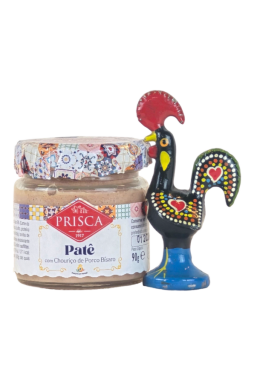 Prisca - Paté com Chouriço Bísaro | Produção Nacional | 90gr | SaboresDePortugal.nl