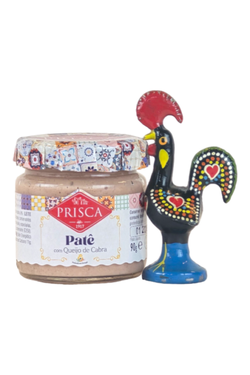 Prisca - Paté com Queijo de Cabra | Produção Nacional | 90gr | SaboresDePortugal.nl