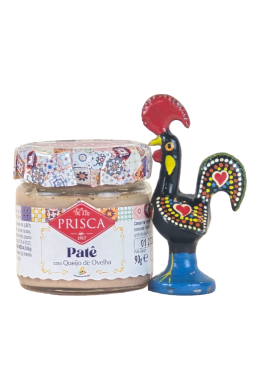 Prisca - Paté com Queijo de Ovelha | Produção Nacional | 90gr | SaboresDePortugal.nl