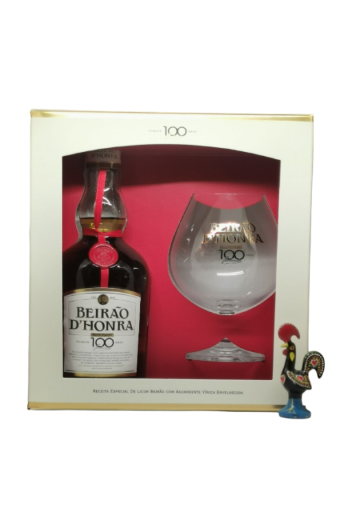 Licor Beirão D'Honra | Giftset met Glas | SaboresDePortugal