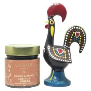 Carob World Carob Almond and Milk Spread 240 gram | SaboresDePortugal.nl