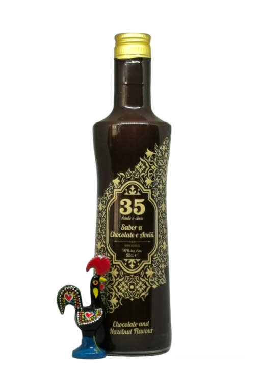 Licor 35 - Chocolade & Hazelnoot Likeur | 50cl | SaboresDePortugal.nl