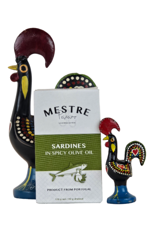 Mestre Peixeiro - Sardinhas em Azeite picante | SaboresDePortugal.nl