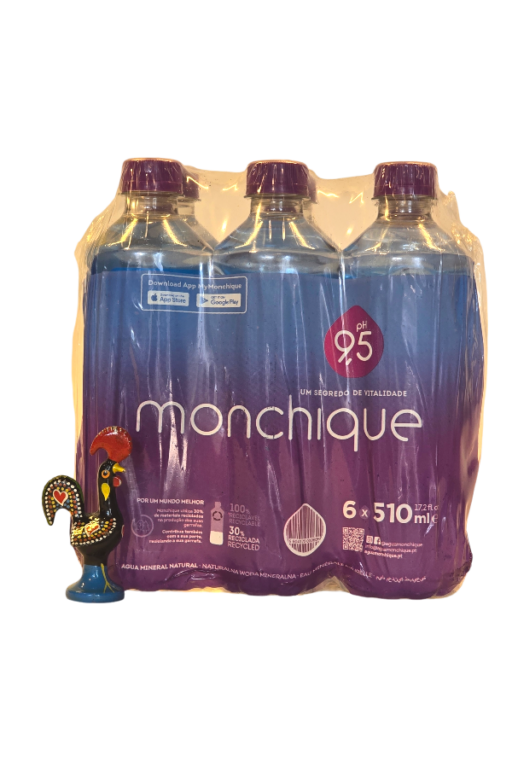 Água Monchique | Bronwater Monchique | 510ml 6-pack | SaboresDePortugal.nl