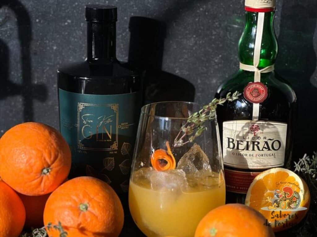 Licor Beirao Shiso and Kafir Gin cocktail Creators Blend 4