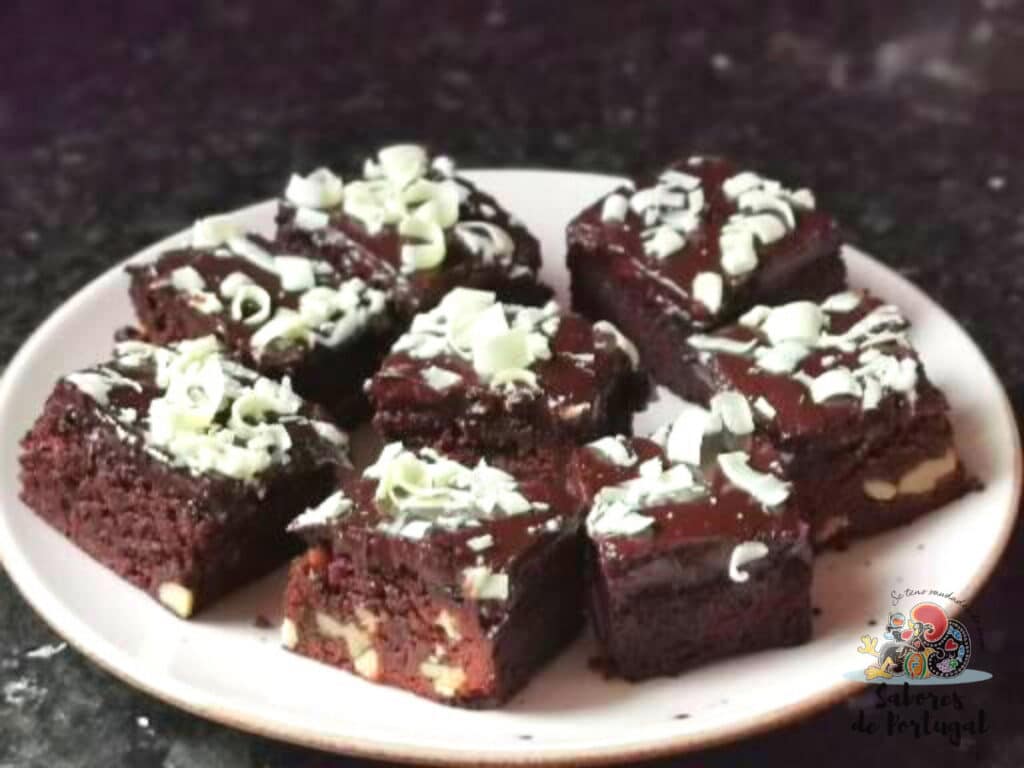 Morte de chocolate brownies KOP