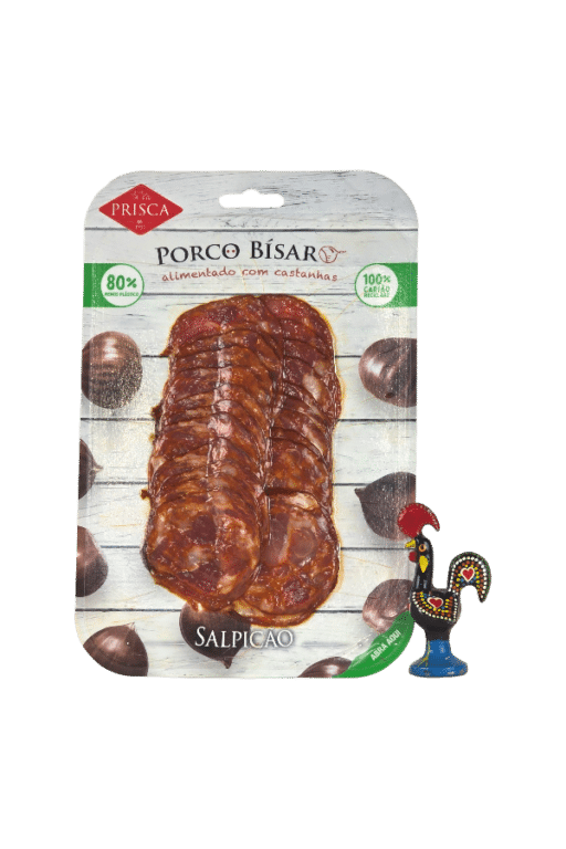 Prisca - Salpicão Porco Bísaro Fatiado | 80gr | SaboresDePortugal