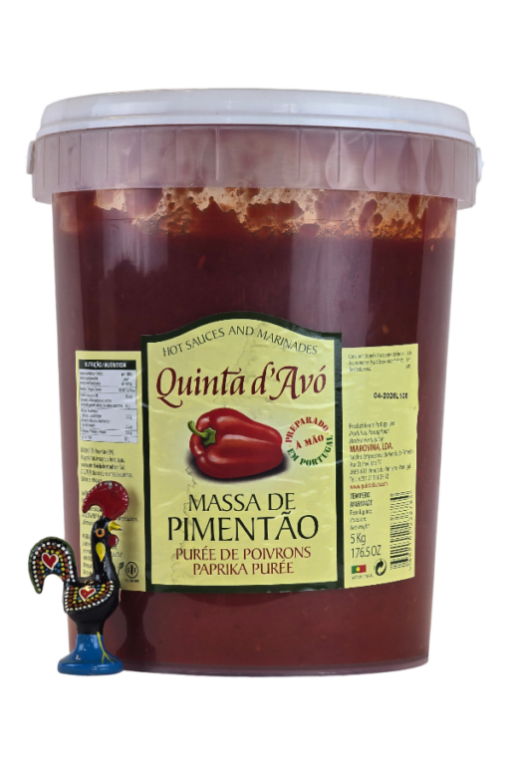 Quinta d’ Avó – Massa de Pimentão 5 kilo| Paprika Pasta | SaboresDePortugal.nl