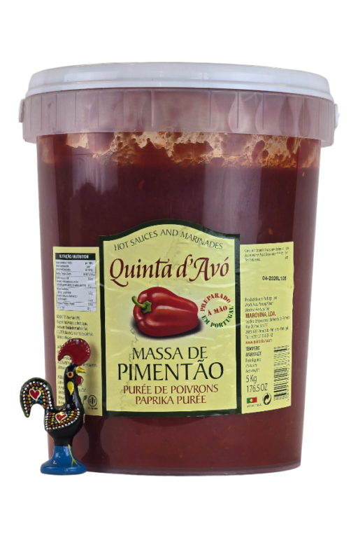 Quinta d’ Avó – Massa de Pimentão 5 kilo| Paprika Pasta | SaboresDePortugal.nl