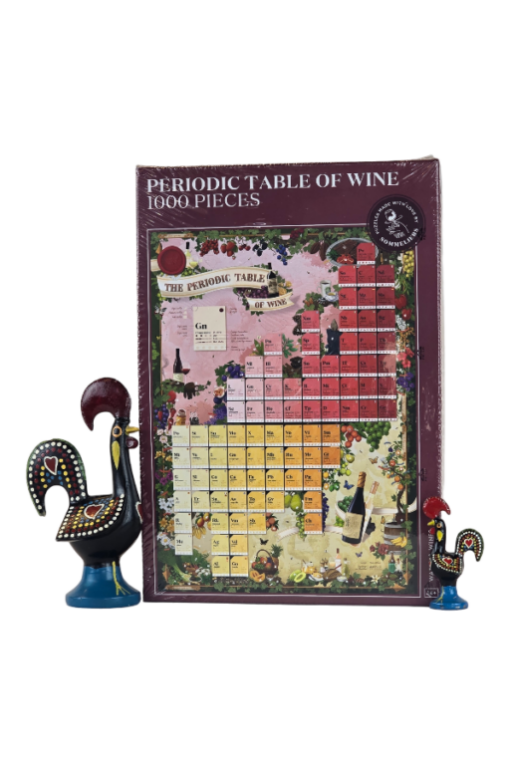 Wijn puzzel | Periodic Table of Wine | 1000 Stukjes | SaboresDePortugal.nl