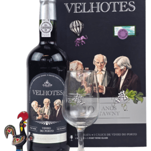 Velhotes - Vinho do Porto 10 Anos | Met Glas CX | SaboresDePortugal.nl