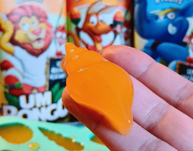 Tropische gummies gemaakt met Um Bongo en kokosmelk