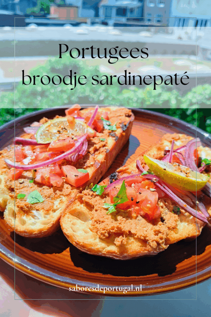 Portugees broodje Sardinepate PIN