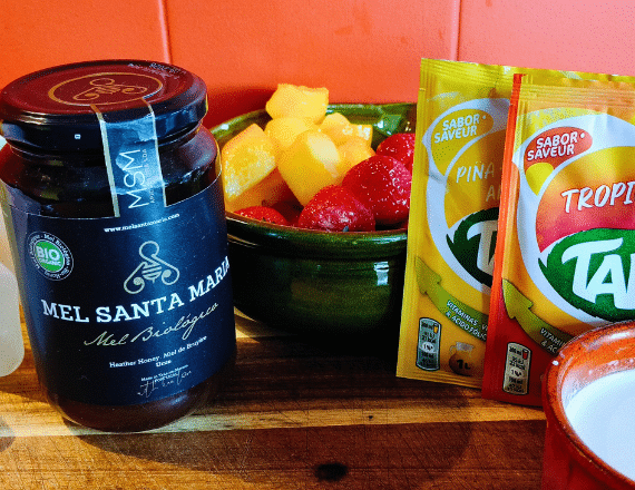 Tropical yoghurtijsjes met TANG en honing