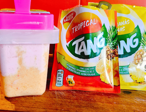 Tropical yoghurtijsjes met TANG en honing 3