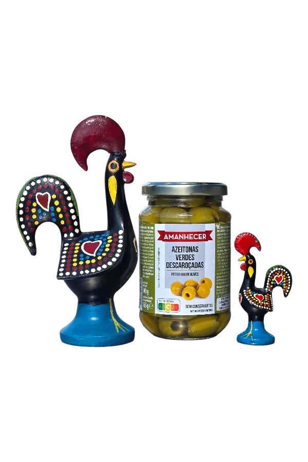 Amanhecer Azeitonas Verdes Descaroçadas