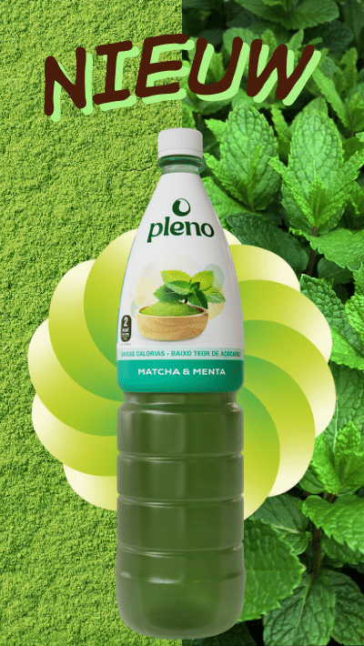 Pleno IJsthee Matcha en Munt (1,5 L)