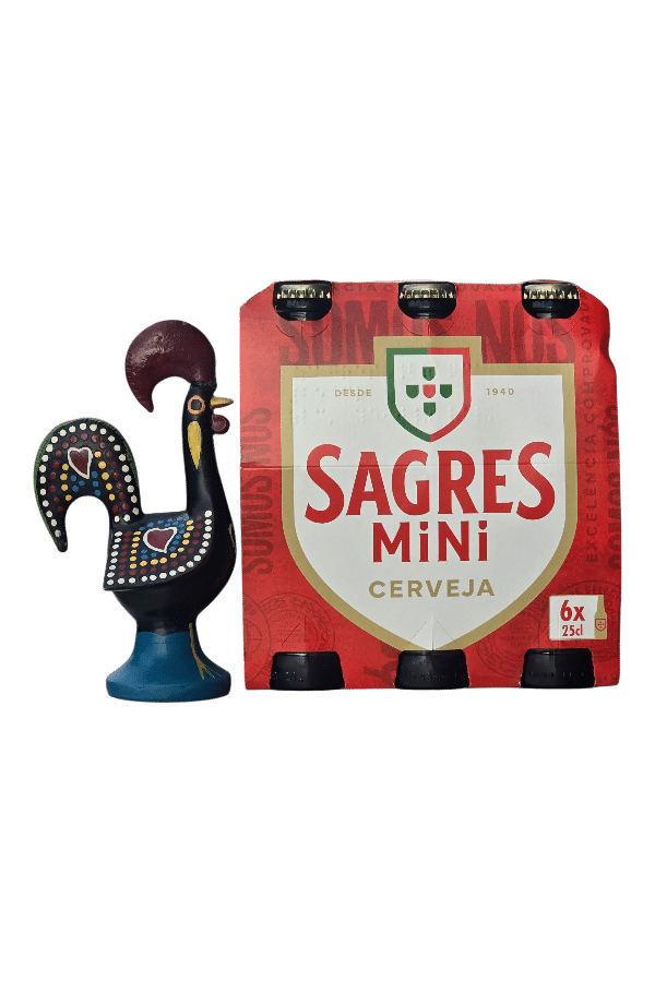 Sagres Mini 25cl | Sixpack | SaboresDePortugal.nl